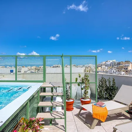 Opuntia - Penthouse With Roof Pool By Solea Apartment Sliema
